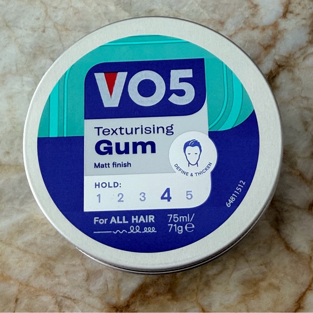 VO5 Texturising Gum Matt Finish - 75 ml